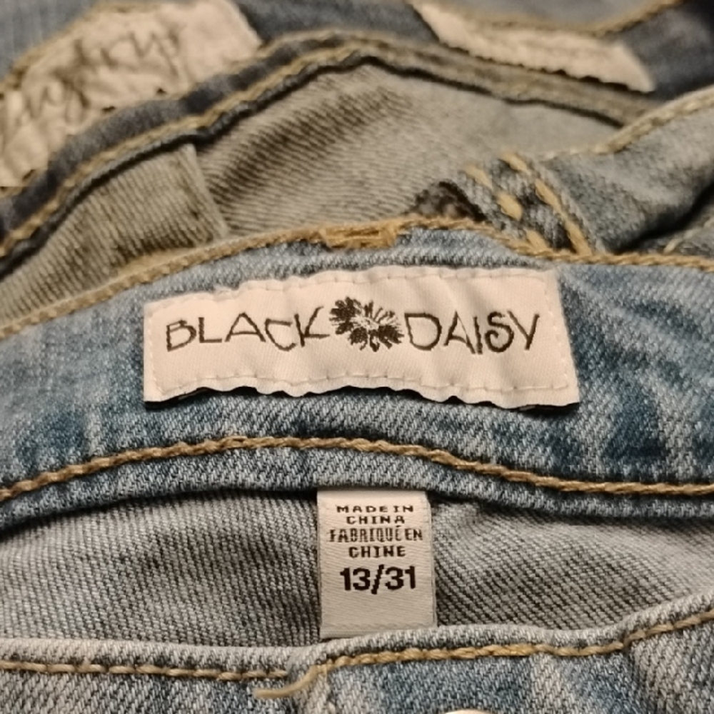 Black Daisy Women's Classic Blue Boot Cut Jeans